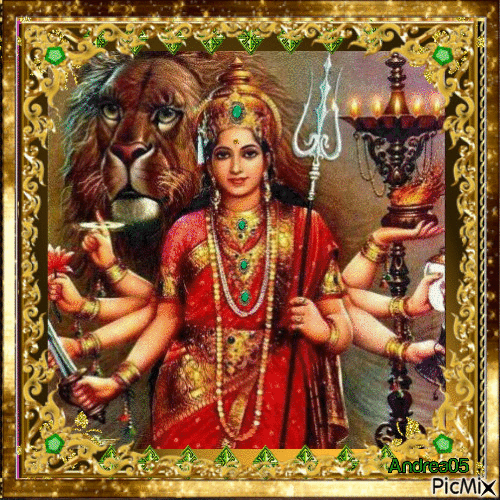 Indian goddess- Kali... - Gratis geanimeerde GIF