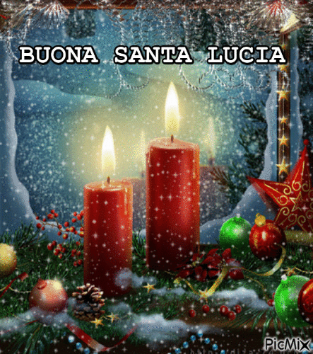 BUONA SANTA LUCIA - 無料のアニメーション GIF