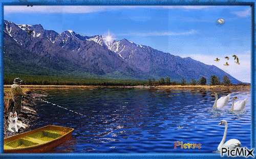 paradis de la pêche - Ingyenes animált GIF