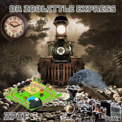 Dr Zoolittle Express - Zdarma animovaný GIF