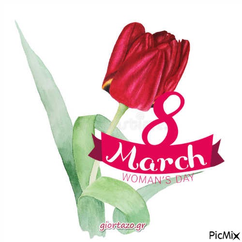 8 march - kostenlos png