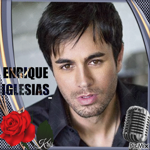Enrique Iglesias - GIF animé gratuit