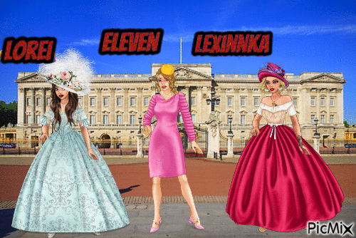 Kráľovná Alžbeta - Bezmaksas animēts GIF