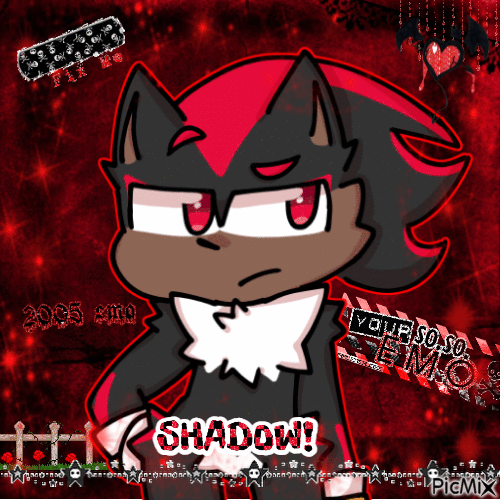 SHADOW!! - 無料のアニメーション GIF