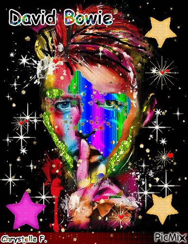 david Bowie - Gratis animeret GIF