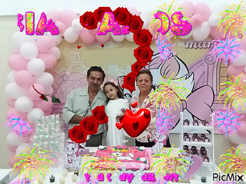 bia 5 anos - Free animated GIF