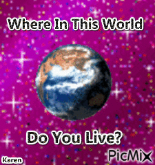 Where Do You Live? - Бесплатный анимированный гифка