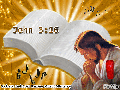John 3:16 - Gratis animerad GIF