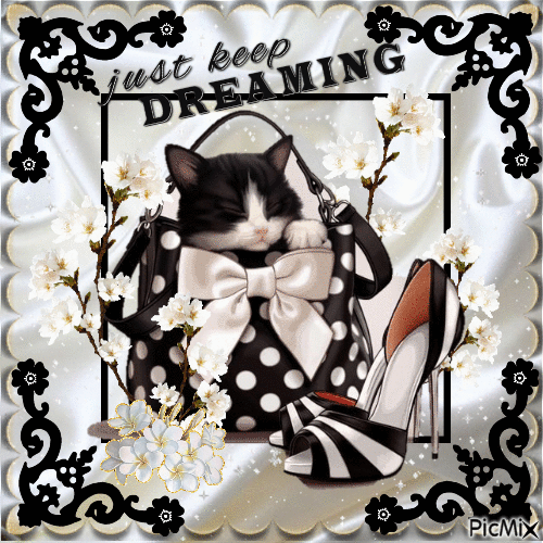 just keep dreaming - GIF animé gratuit
