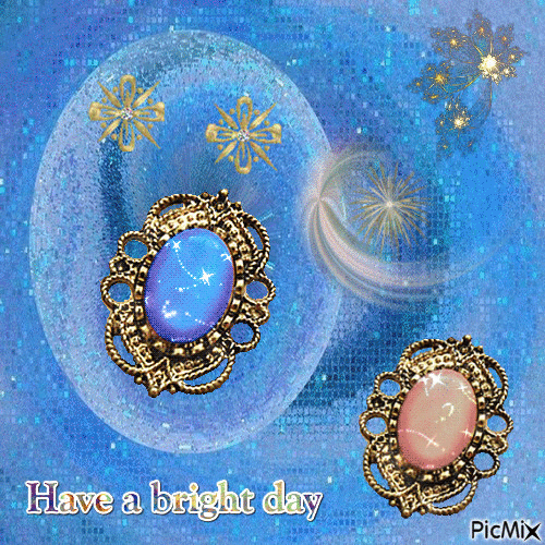 Have a bright day jewels - GIF animé gratuit