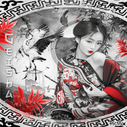 Oriental woman - Bezmaksas animēts GIF