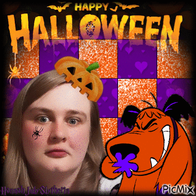 {Happy Halloween with Muttley} - GIF animasi gratis