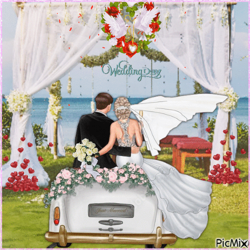 Hochzeitsgeschichte - Ingyenes animált GIF
