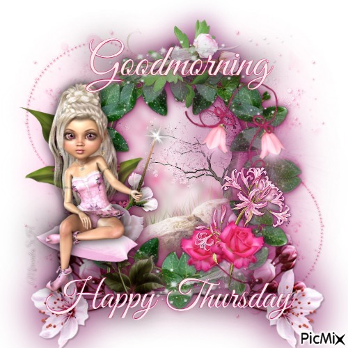 Goodmorning happy Thursday - ücretsiz png