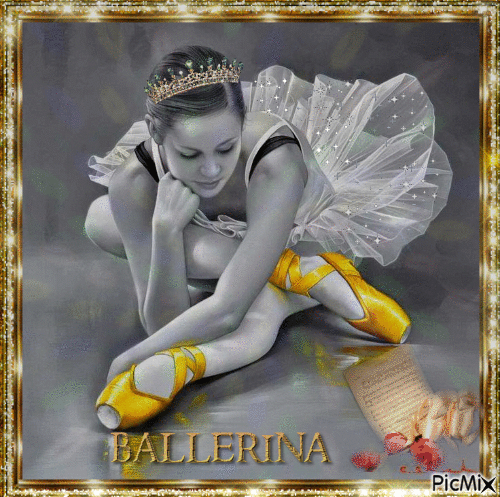 BALLERINA - Gratis animeret GIF
