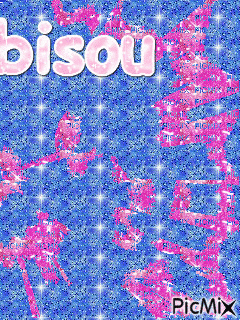bisou - Gratis animeret GIF
