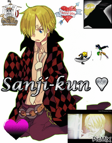 Sanji-kun ♥ - Darmowy animowany GIF