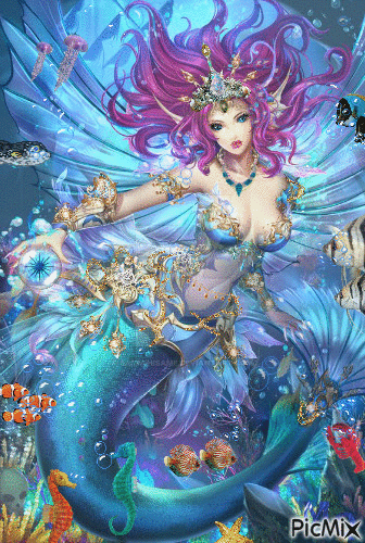 Queen of the Deep - Free animated GIF