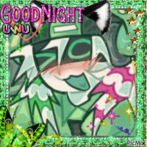 good night cutie patooties ,3 - Animovaný GIF zadarmo