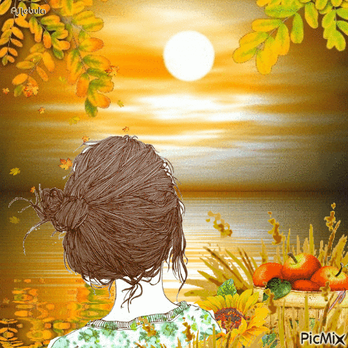 Peaceful Autumn - Бесплатни анимирани ГИФ