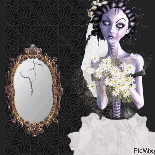 Ghost bride - Free animated GIF