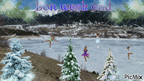 Bon week end 2 2021 - Бесплатный анимированный гифка