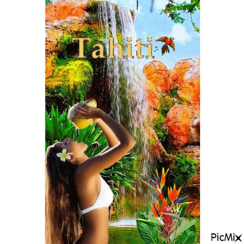Tahiti - 無料のアニメーション GIF