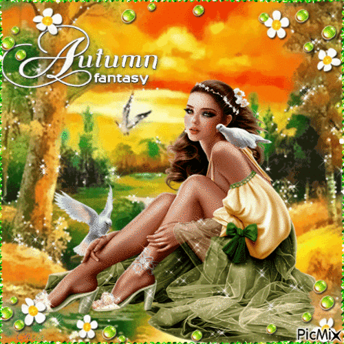 Autumn Fantasy - Gratis animeret GIF