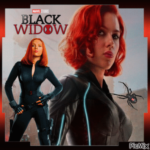Black Widow - Darmowy animowany GIF