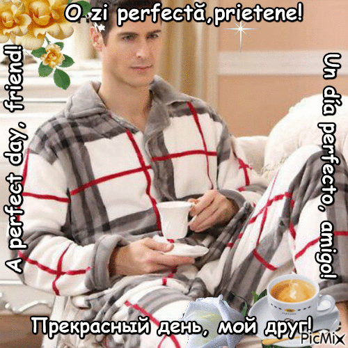A perfect day, friend!1m - Gratis animeret GIF