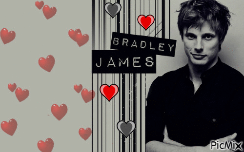 Bradley James - Darmowy animowany GIF