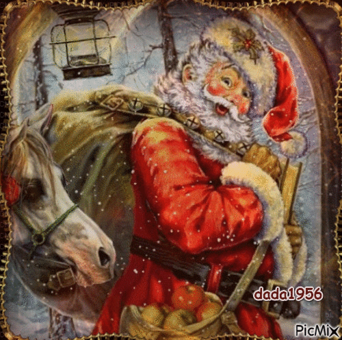 Concours Santa is coming - Free animated GIF
