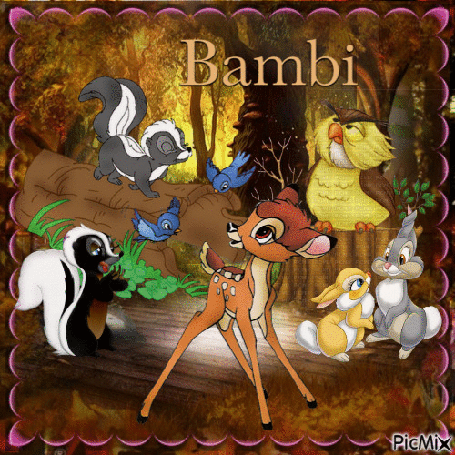 bambi - Ilmainen animoitu GIF