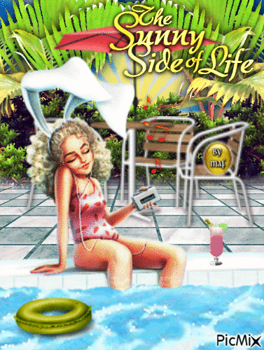 The sunny side of life - Бесплатный анимированный гифка