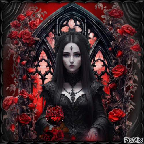La Reine des Vampires - GIF animé gratuit