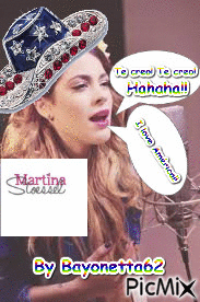 Martina Te créo Te créo!! - 免费动画 GIF