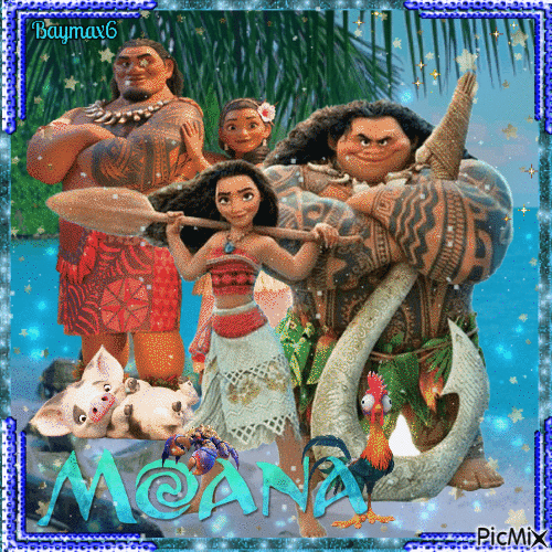 Moana - Darmowy animowany GIF
