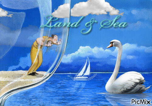 Land & Sea - Darmowy animowany GIF