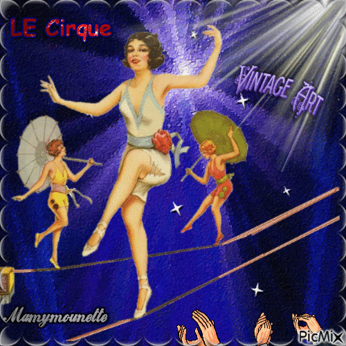 le cirque - Nemokamas animacinis gif