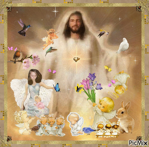 Jesus and Jessica - Bezmaksas animēts GIF