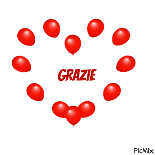 Grazie - Безплатен анимиран GIF