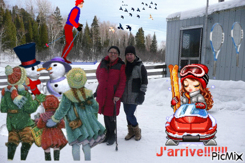 hiver - Darmowy animowany GIF