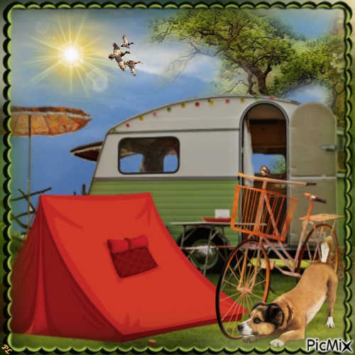 Camping - Contest - png gratis