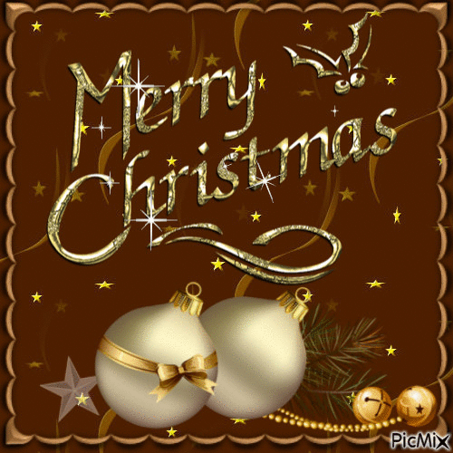 Merry Christmas ... - GIF animate gratis