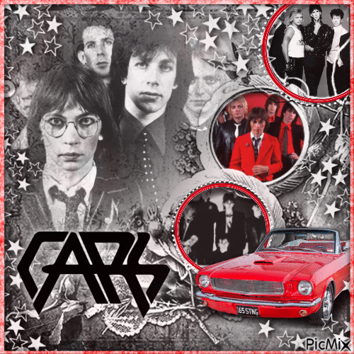 the cars 70s-80s band - Bezmaksas animēts GIF
