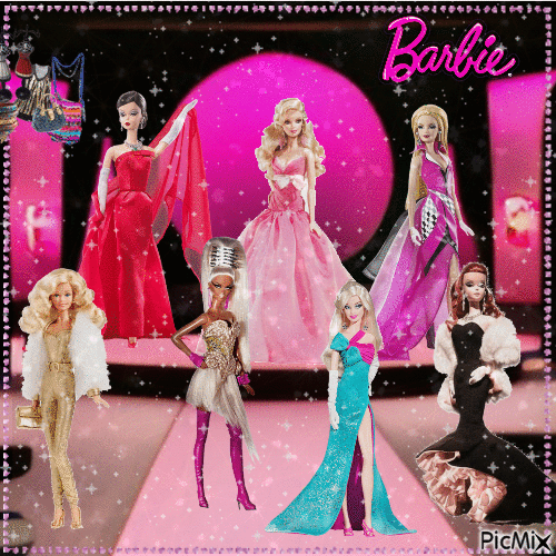 Barbie model ❤️ elizamio - Ingyenes animált GIF