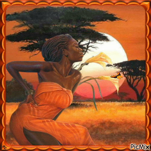 Femme africaines - Contest - Ücretsiz animasyonlu GIF