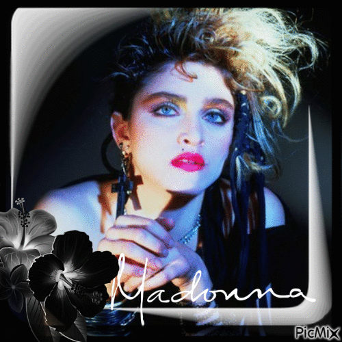 Concours...Madonna - GIF animé gratuit