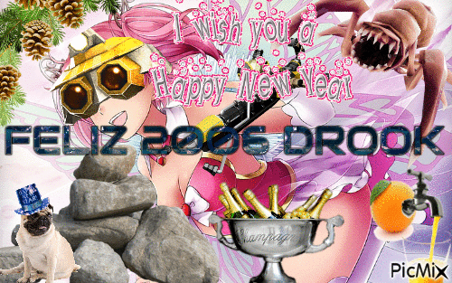 feliz 2006 drook - GIF animate gratis