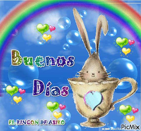 BUENOS DIAS - Ingyenes animált GIF